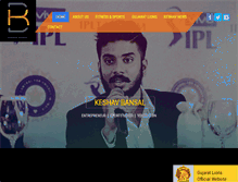 Tablet Screenshot of keshavbansal.com